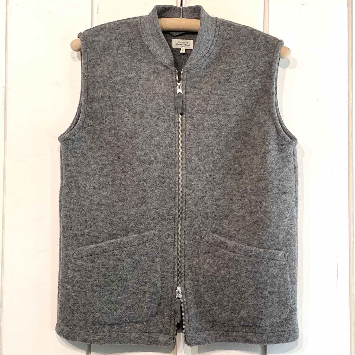 gilet sans manche femme laine bouillie