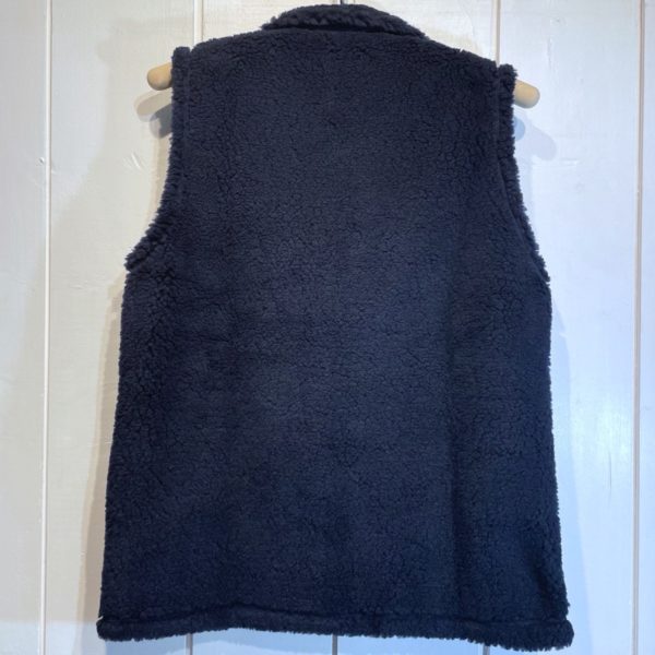 Hartford : Gilet Sherpa sans manches navy – Image 3