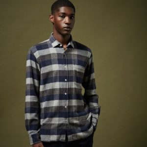 Hartford : Chemise regular Paul à larges carreaux