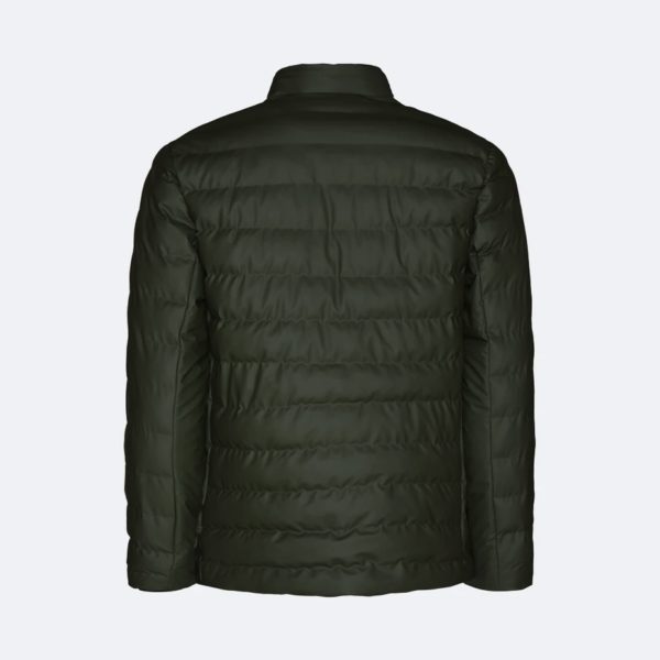 Rains : Trekker Jacket Green – Image 3