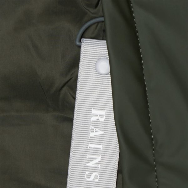 Rains : Trekker Jacket Green – Image 4