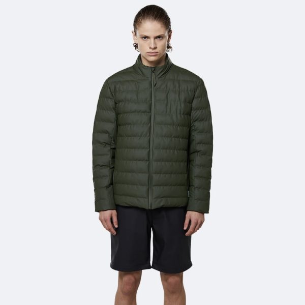 Rains : Trekker Jacket Green – Image 2