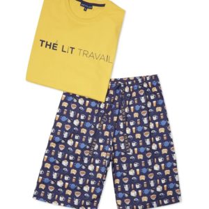 Arthur : Pyjama Court Thé Lit Travail