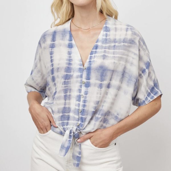 Rails : Blouse Thea Coast indigo tie and dye – Image 2