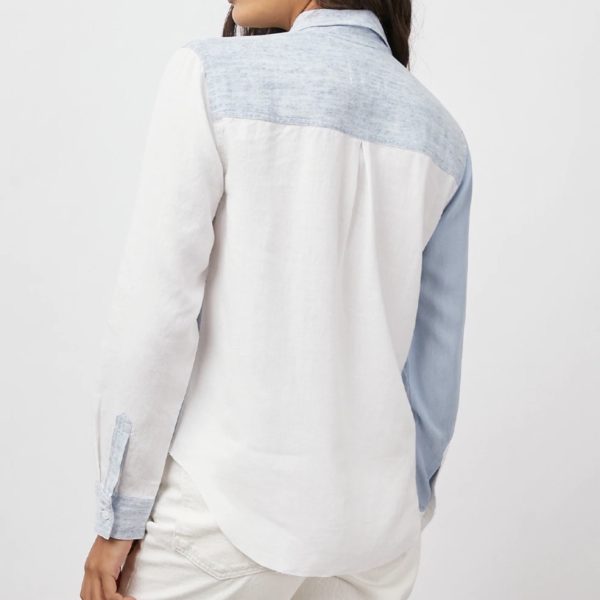 Rails : Chemise Indrid Raw Light Vintage Patch Work – Image 3