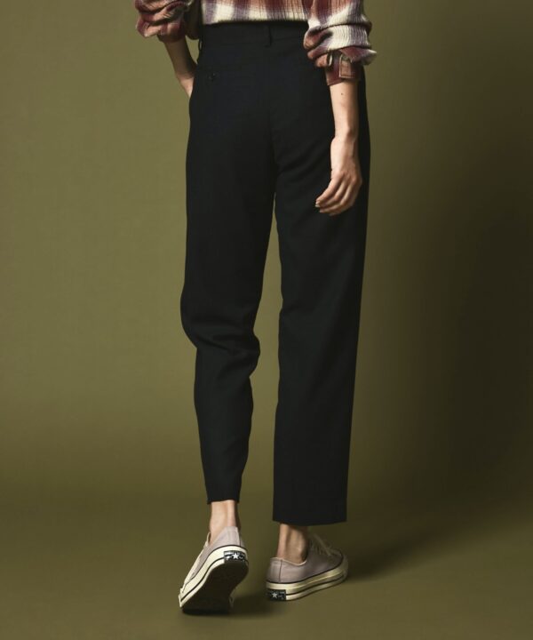 Hartford : Pantalon Perfect en flanelle marine – Image 2