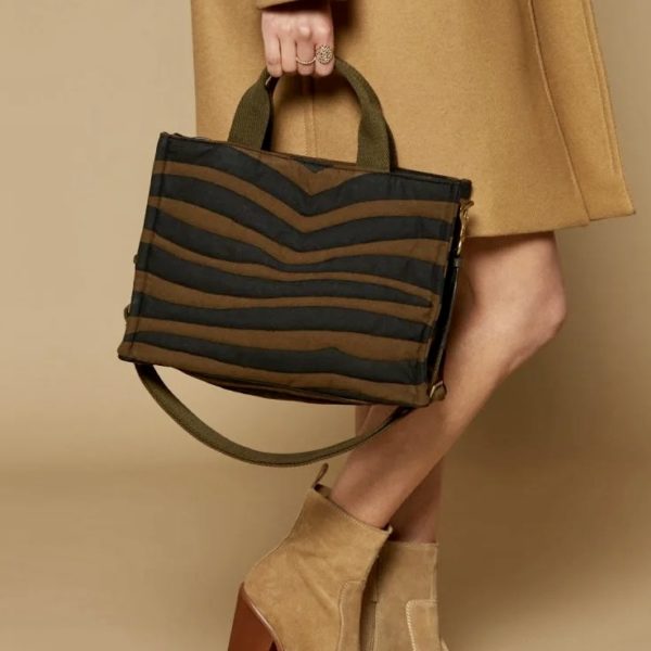 Inouï Éditions : Sac Nomade Tiger kaki – Image 2