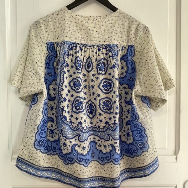 Bella Jones : Blouse Benoit Bleu – Image 3