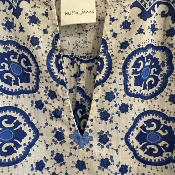 Bella Jones : Blouse Benoit Bleu – Image 2