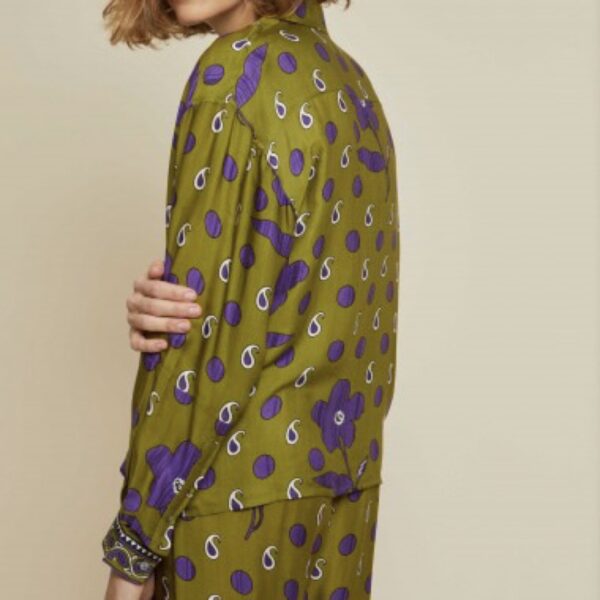 Bella Jones : Chemise Bague Vert – Image 3