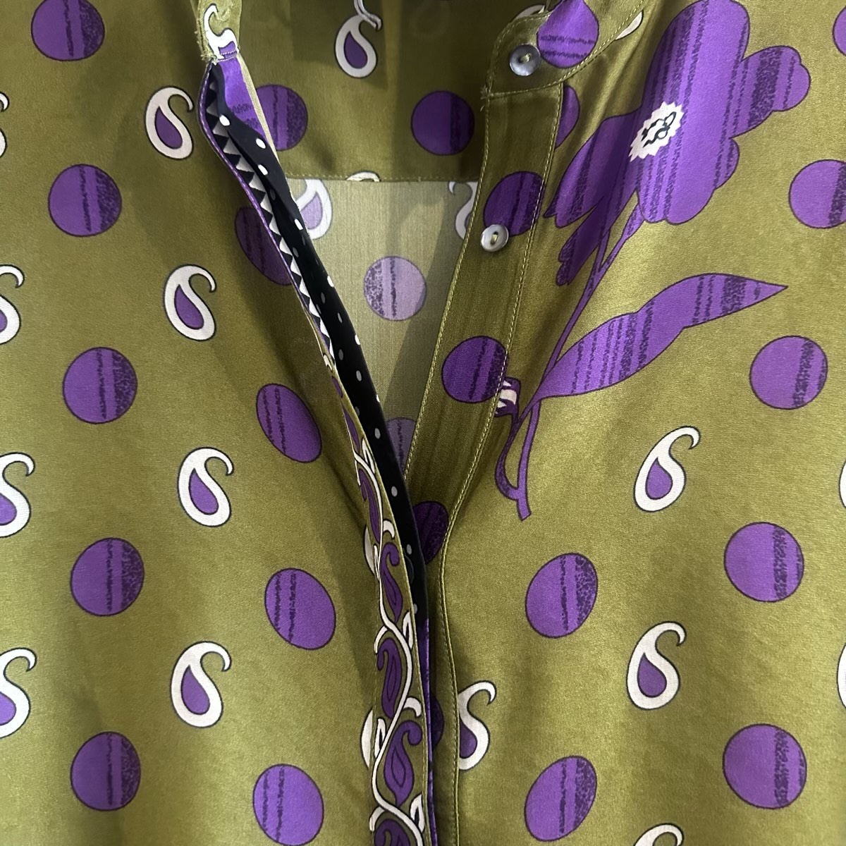 Bella Jones Chemise Bague Vert Cool Chic Mode