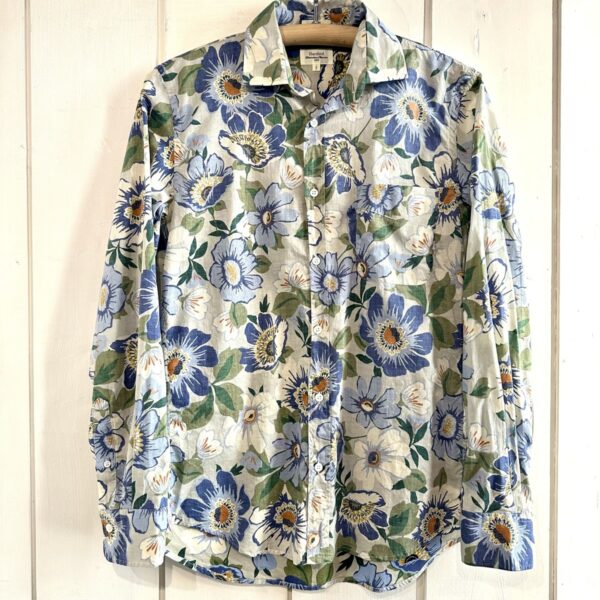 Hartford : Chemise Paul Imprimé Pivoine sable
