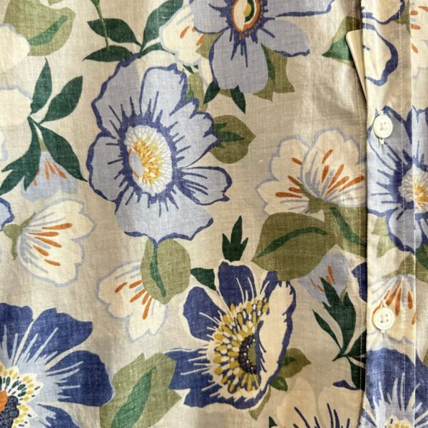 Hartford : Chemise Paul Imprimé Pivoine sable – Image 2