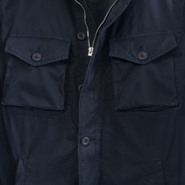 Hartford : Veste Joshua en coton Bleu Marine – Image 2