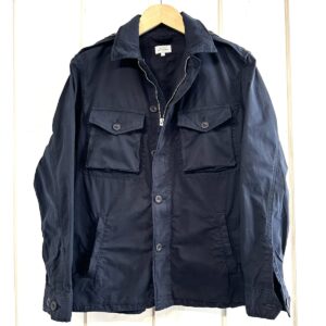 Hartford : Veste Joshua en coton Bleu Marine