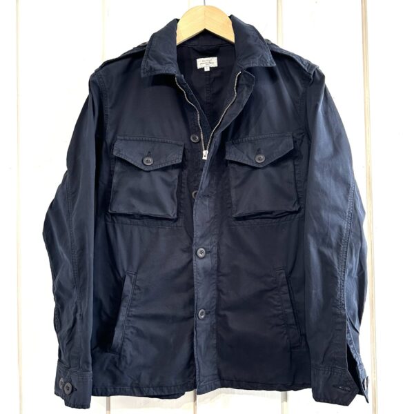 Hartford : Veste Joshua en coton Bleu Marine