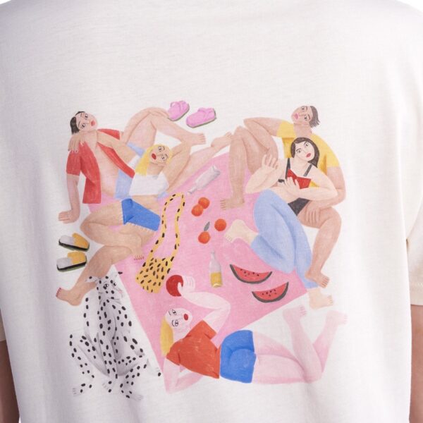 OLOW : T-Shirt Champêtre Ivoire – Image 2