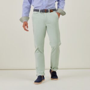Vicomte Arthur : Pantalon Chino LANCELOT Pistache