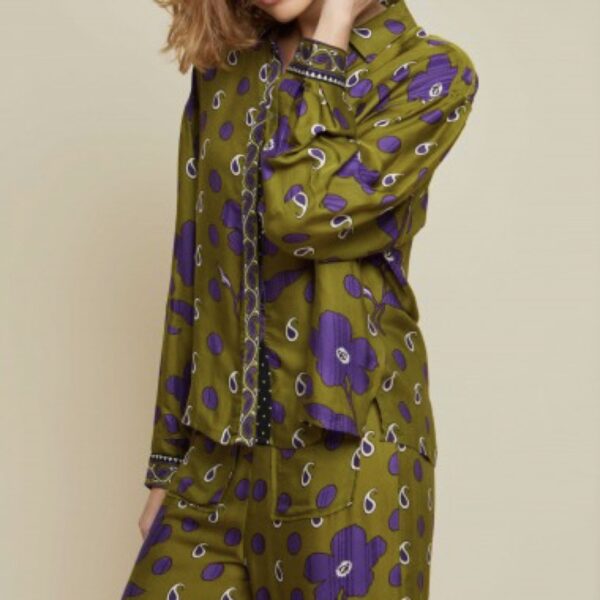Bella Jones : Chemise Bague Vert – Image 4