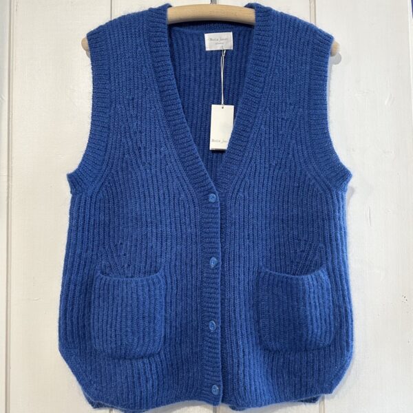 Bella Jones : Cardigan Salome  Bleu Cobalt