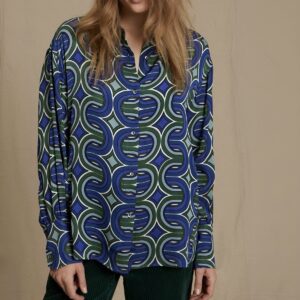 Bella Jones : Chemise Schilling Cobalt.