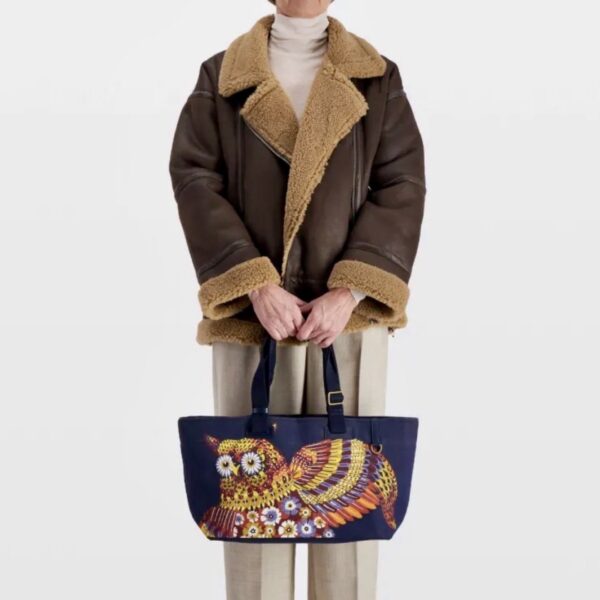 Inouï Éditions : Sac Cabas Strap Hulule bleu marine – Image 2