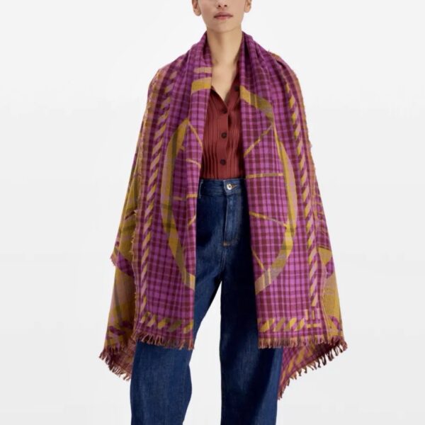 Inouï Éditions : Écharpe 100 Poulidor rose – Image 3