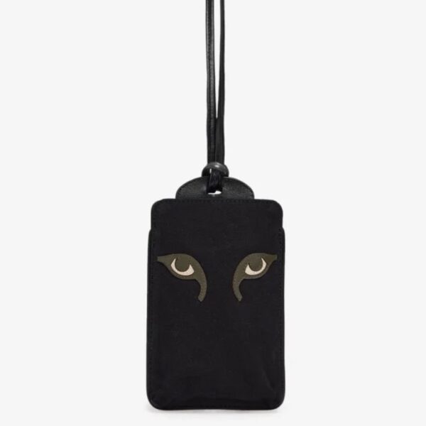 Inouï Éditions : Porte téléphone Eyes noir