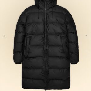 Rains : Alfa Long Puffer Jacket black