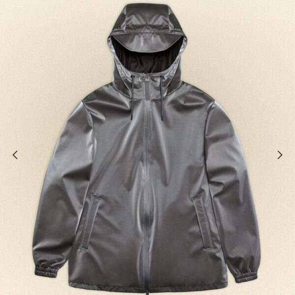 Rains : Storm Breaker metallic grey