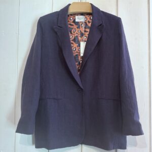Bella Jones : Veste Nectar en lin marine
