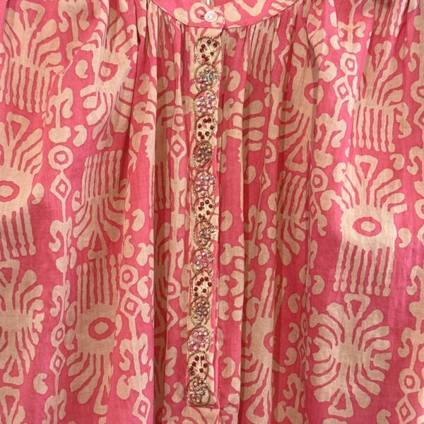 Bella Jones : Blouse Niska corail – Image 2