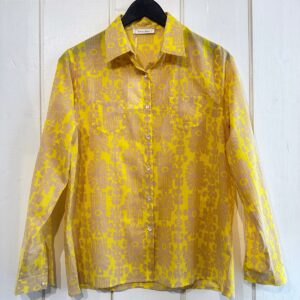 Bella Jones : Chemise Nanny jaune