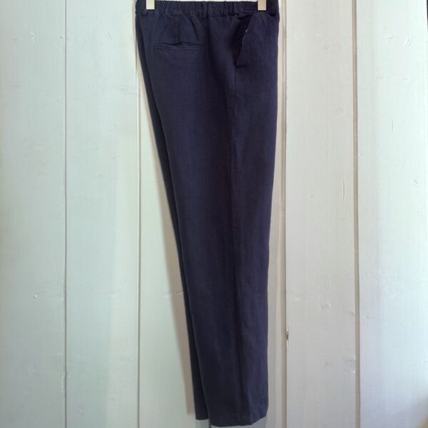 Bella Jones : Pantalon Néo en lin marine
