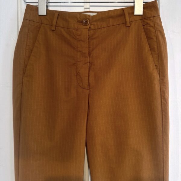 Hartford : Pantalon Perfect rayure tennis Caramel – Image 2