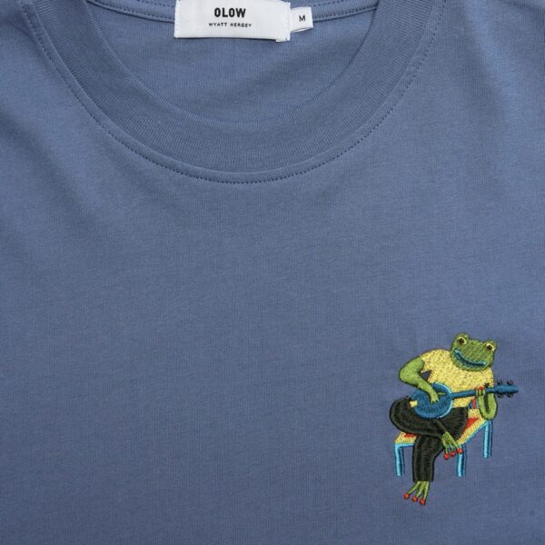 OLOW : T-Shirt Bonjo Bleu Cobalt – Image 2
