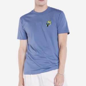 OLOW : T-Shirt Bonjo Bleu Cobalt