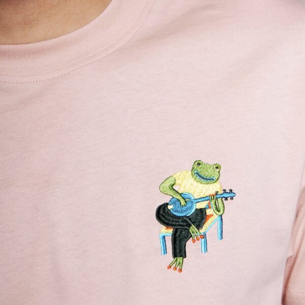 OLOW : T-Shirt Bonjo Rose Pastel – Image 2
