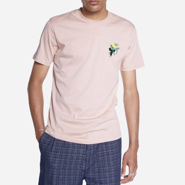 OLOW : T-Shirt Bonjo Rose Pastel
