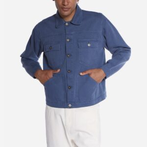 OLOW : Blouson Hekinan bleu cobalt