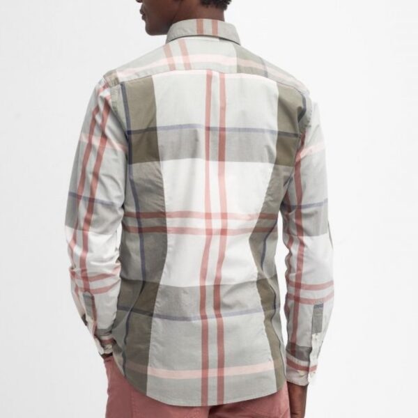 BARBOUR : Chemise Harris glenmore olive tartan – Image 3
