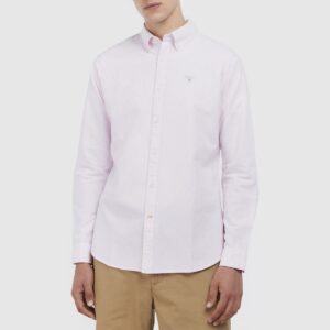 BARBOUR : Chemise Striped Oxford Pink