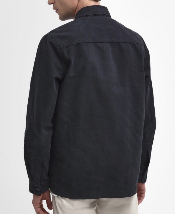 BARBOUR : Sur chemise coton lavé marine – Image 3