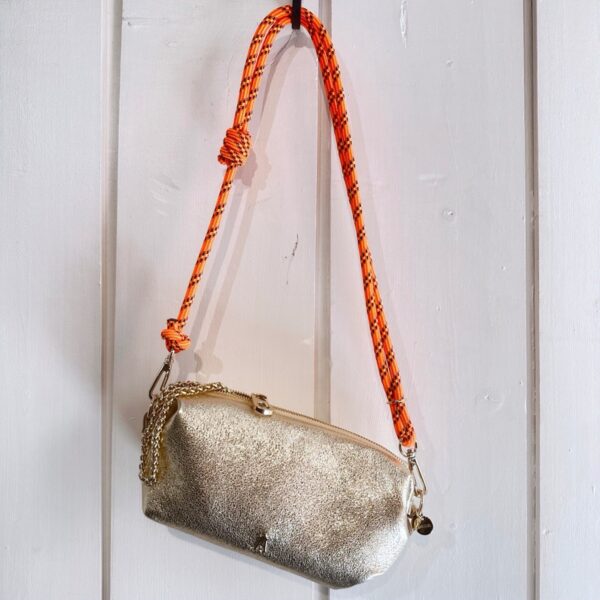 CRAIE STUDIO : Sac Nuage Cuir Or