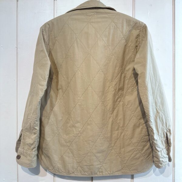 Hartford : Chemise Peter Matelassé en Twill de Coton Khaki – Image 3