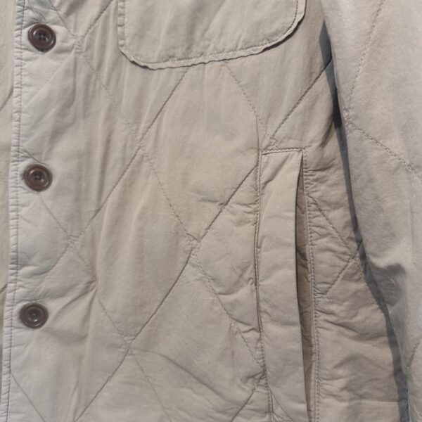 Hartford : Chemise Peter Matelassé en Twill de Coton Khaki – Image 2
