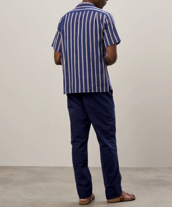 Hartford : Chemise Palm Dobby Bleu – Image 4
