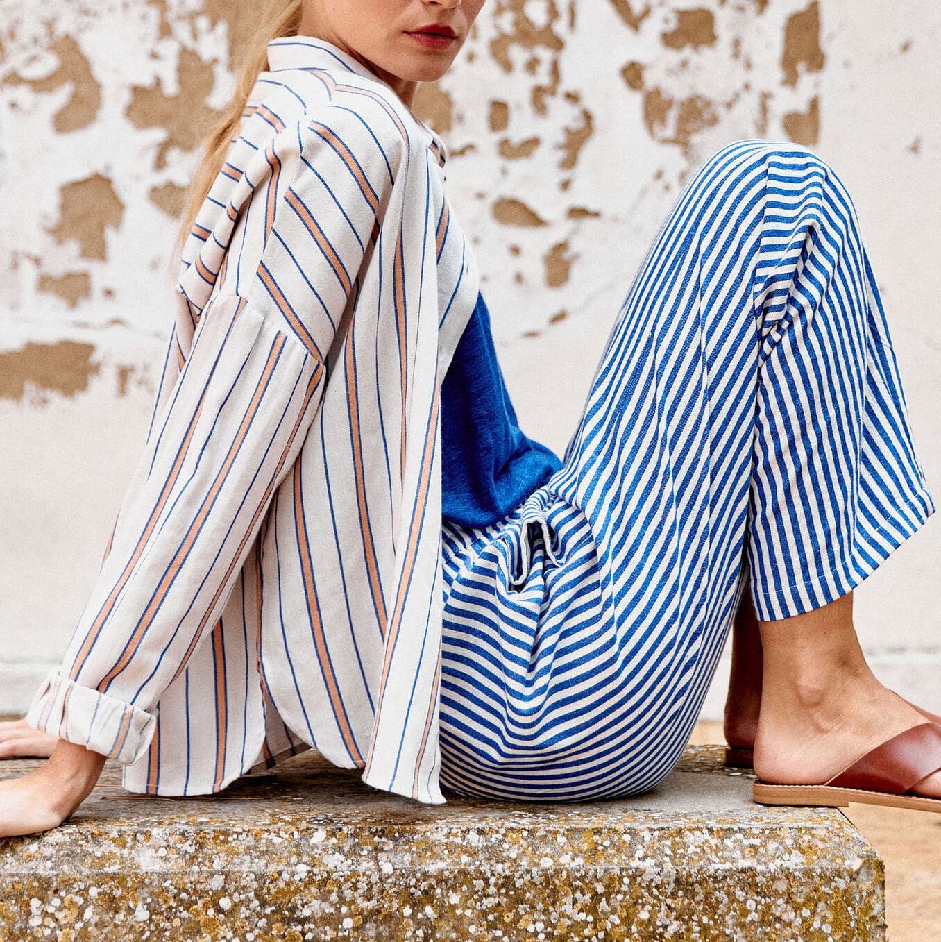 ARSÈNE ET LES PIPELETTES : Chemise Franey bleu – Image 3