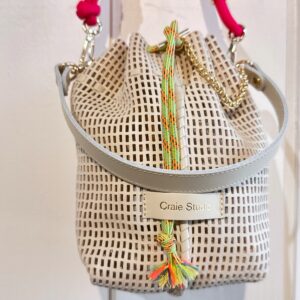 CRAIE STUDIO : Sac Bibi Cuir Crème
