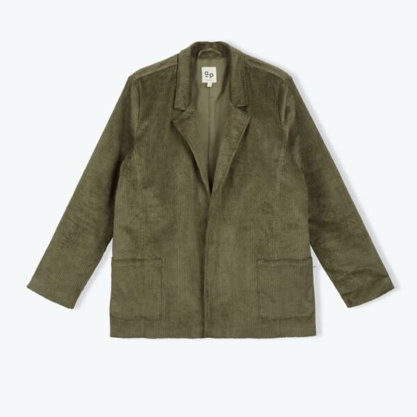 ARSÈNE ET LES PIPELETTES : Veste Blazer velours Esmeralda – Image 2
